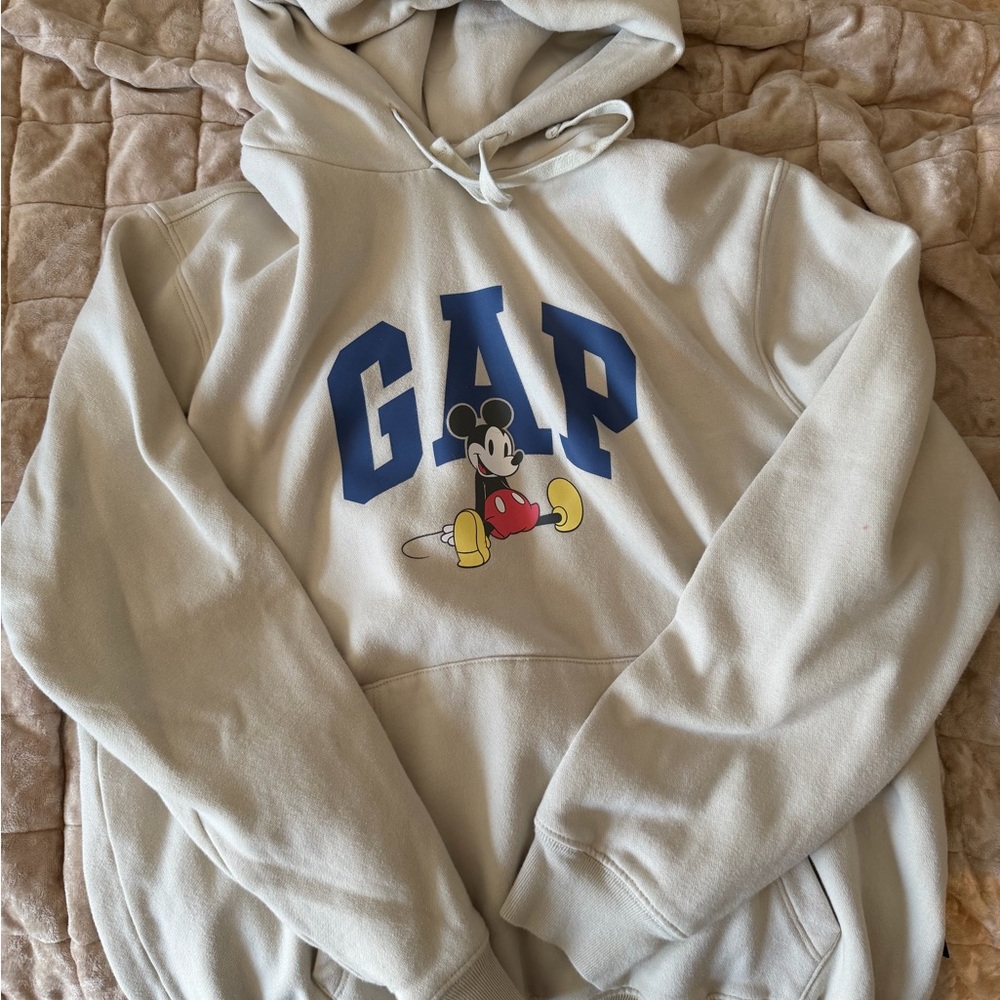 GAP Disney Collaboration Cream Hoodie